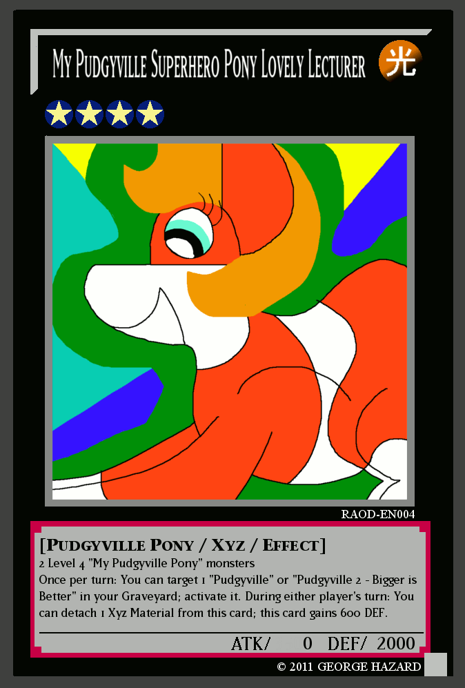 MLP Yu-Gi-Oh Cards RAOD-EN004