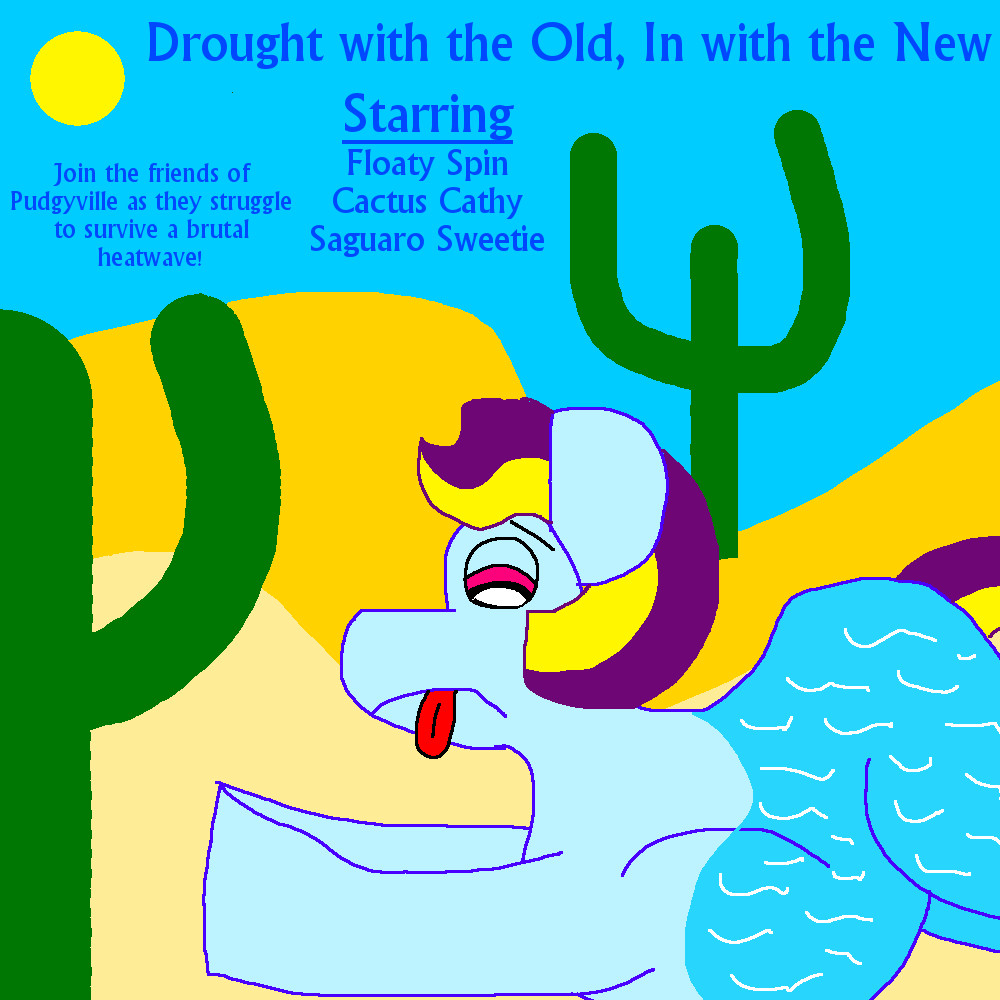 Pudgyville Drought with Old, In with New Poster