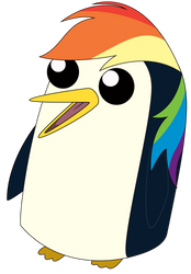 Gunter, you're the new Rainbow Dash