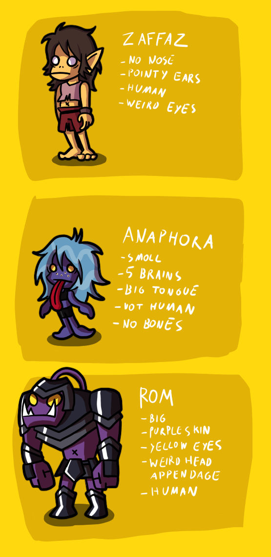 Fantasy Races by HappyMasky on DeviantArt