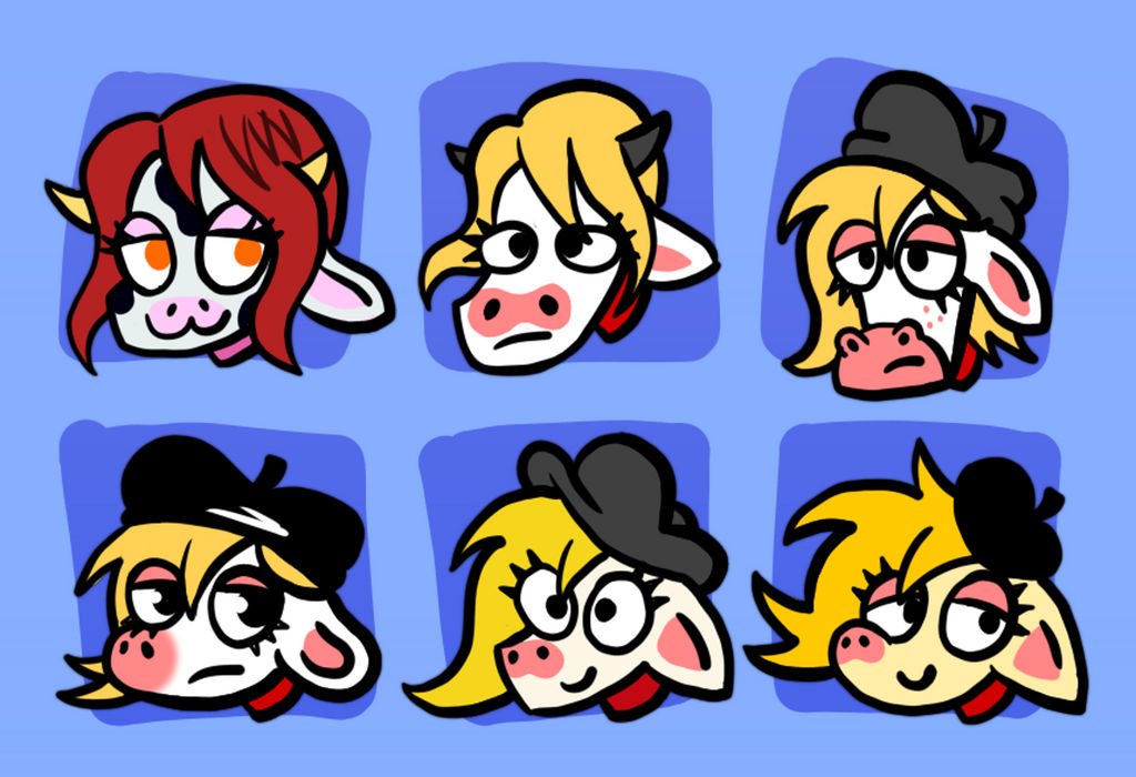 Cow Multiverse Cow Evolution by HappyMasky on DeviantArt