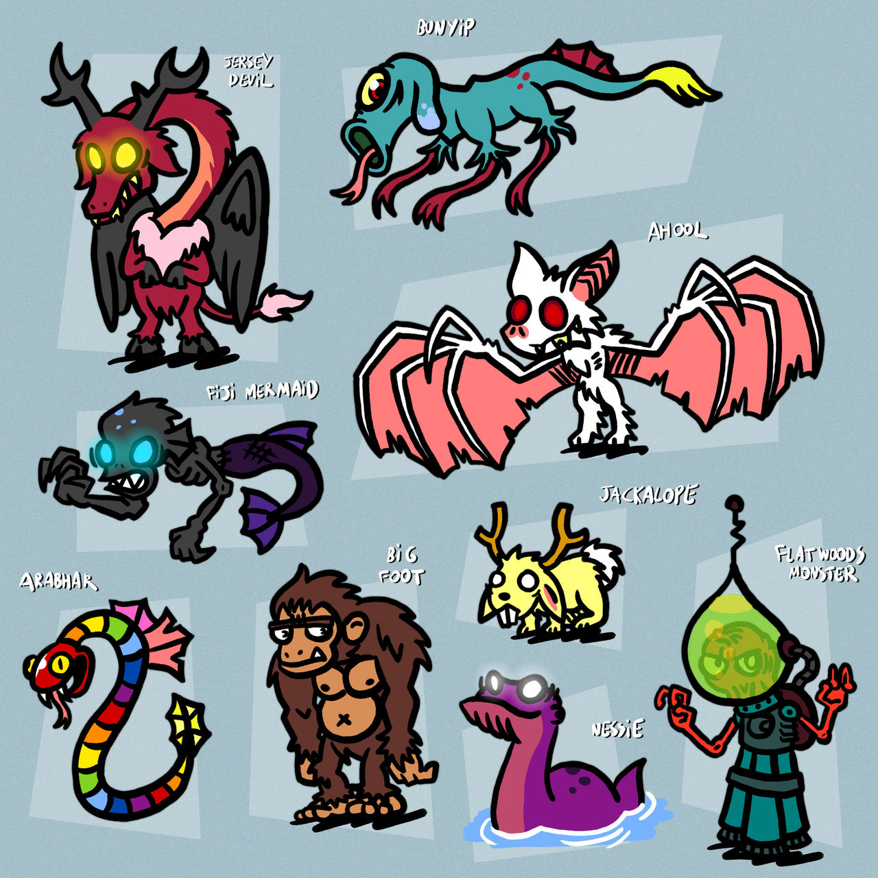 Cryptids Animation Cryptids by HappyMasky on DeviantArt