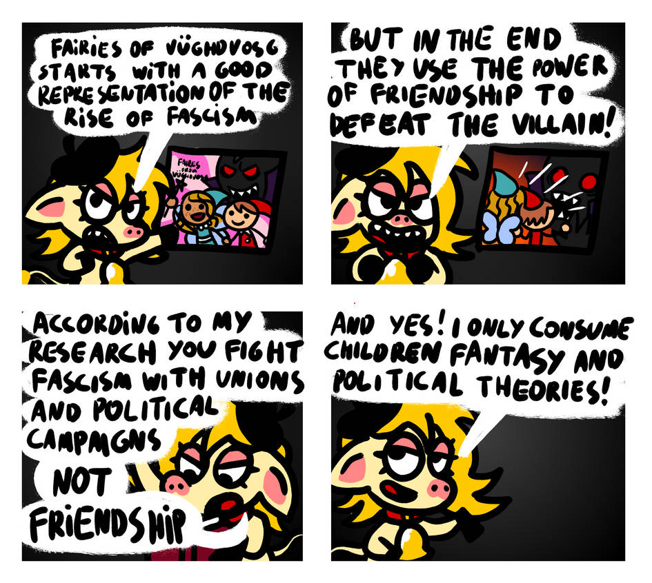 cow reviews a cartoon again by HappyMasky on DeviantArt