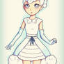 Gijinka: Alolan Vulpix