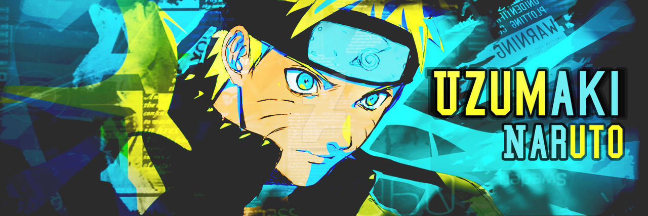 Uzumaki | Naruto Banner by FrenziedFate on DeviantArt
