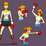 Aphrodite (as a Boxing gal)