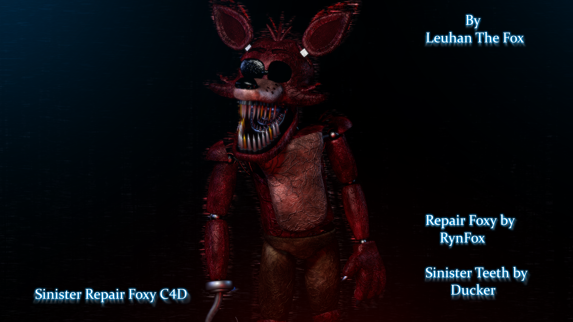 Sinister Repair Foxy (C4D) by PupleFoxy96 on DeviantArt