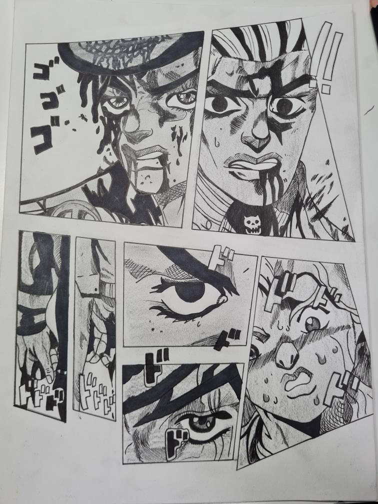 Yoshikage Kira and Josuke Higashikata Manga Panel by TGaNihK on DeviantArt
