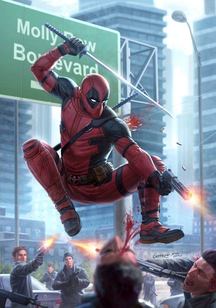 Deadpool Issue #1 (Redux) by capprotti on DeviantArt