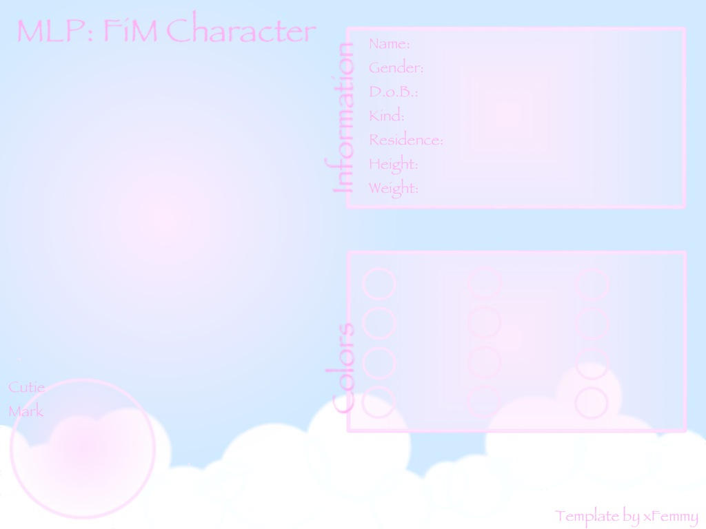 MLPFiM OC template by M00nlightMagic on DeviantArt