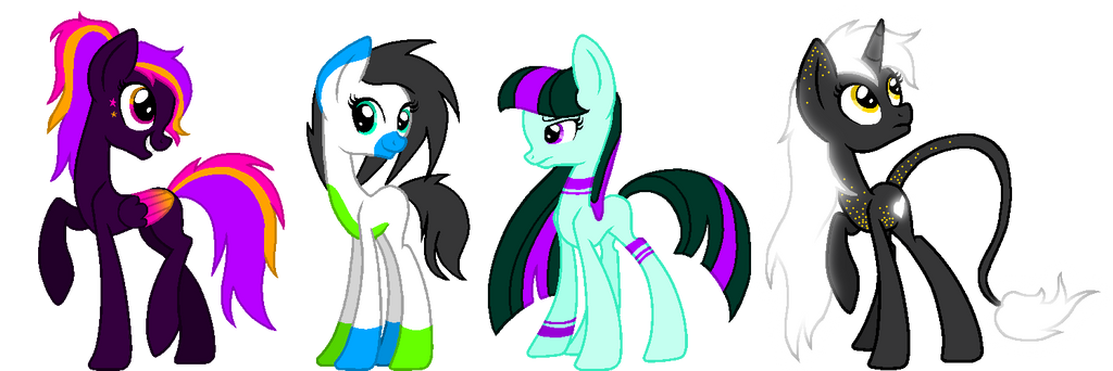 MLP Adoptable Batch - Rave - CLOSED by M00nlightMagic on DeviantArt