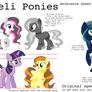 Caeli Ponies - Reference Sheet