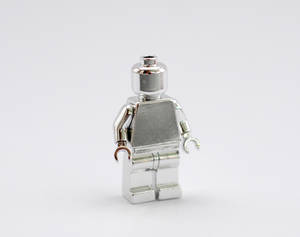 Chrome LEGO minifigure