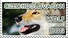 Czechoslovakian Wolfdog Stamp