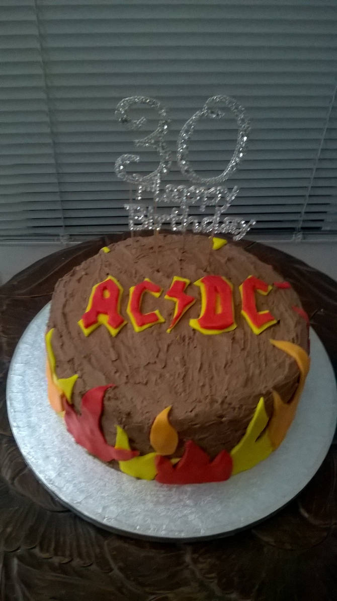 ACDC Cake by SaturnsLegacy on DeviantArt