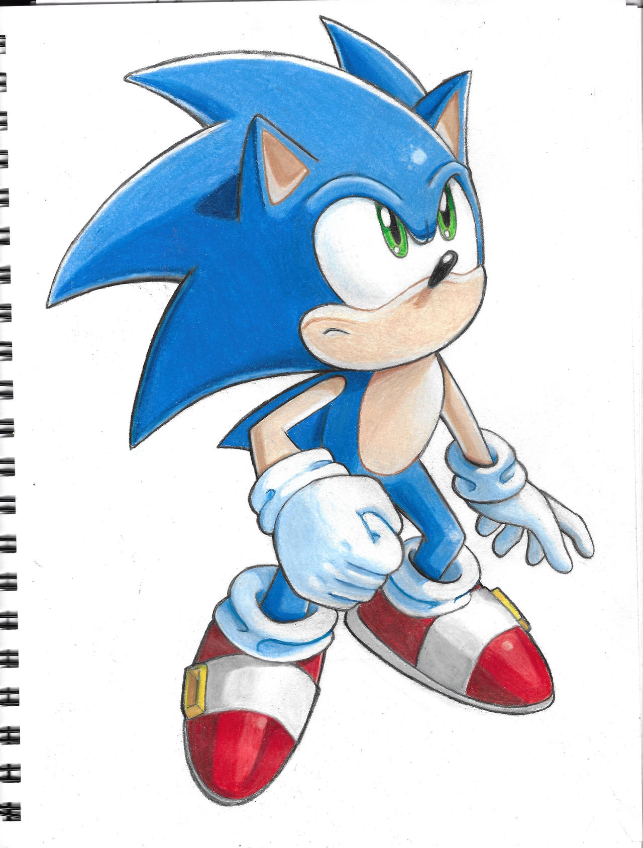 Determined Sonic by WOforlife on DeviantArt