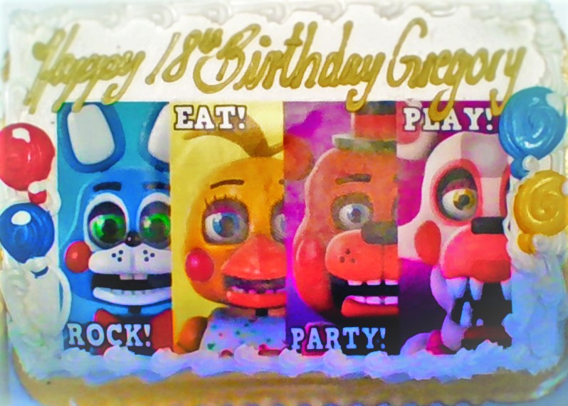 Five Nights at Freddy's Birthday Cake by gregory98 on DeviantArt