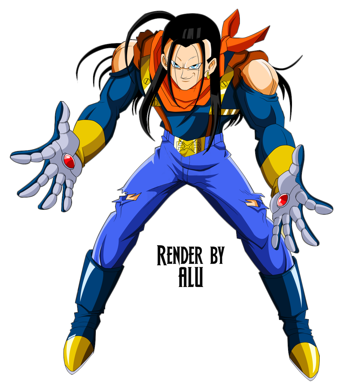 Dragon Ball Super - Android 17 by VictorMontecinos on DeviantArt