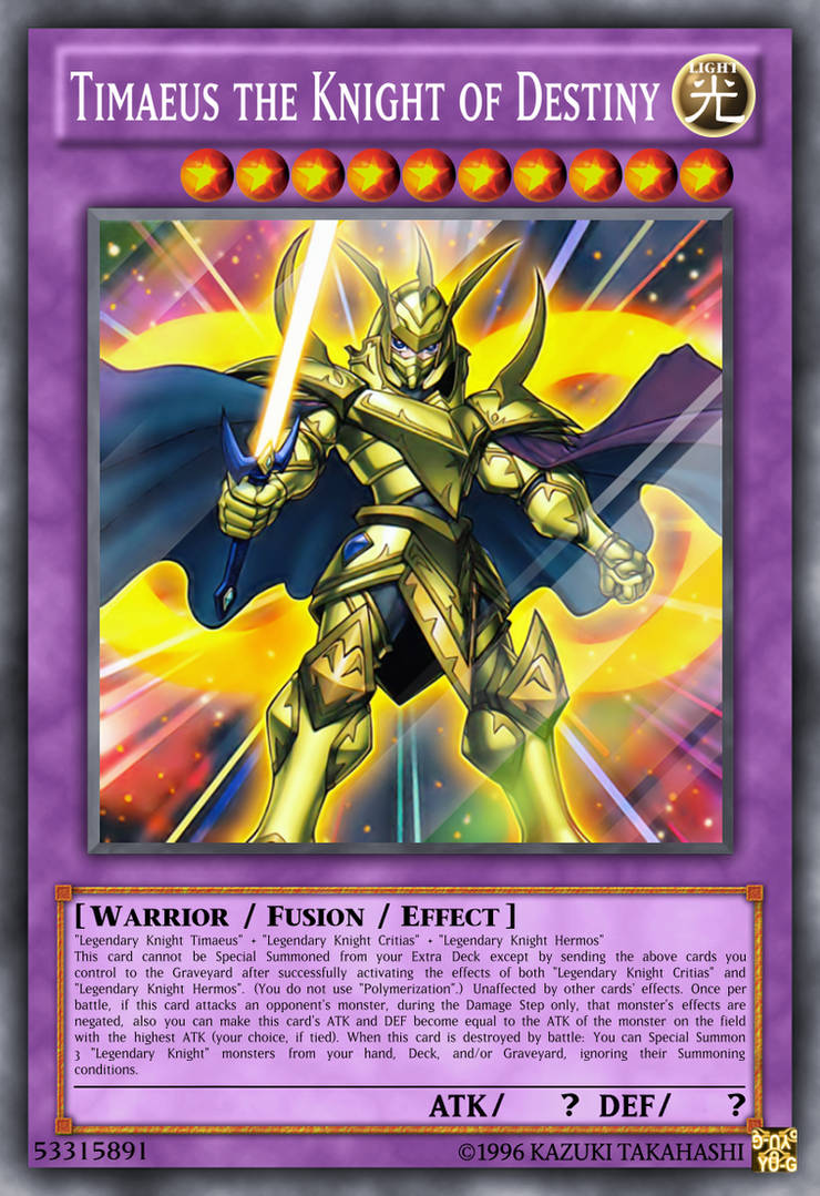 Knight Timaeus Timaeus Knight of Destiny - Anime-like Effect by CharoGaming99 on ...
