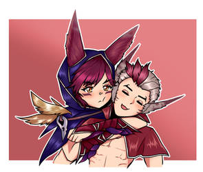 Rakan and Xayah