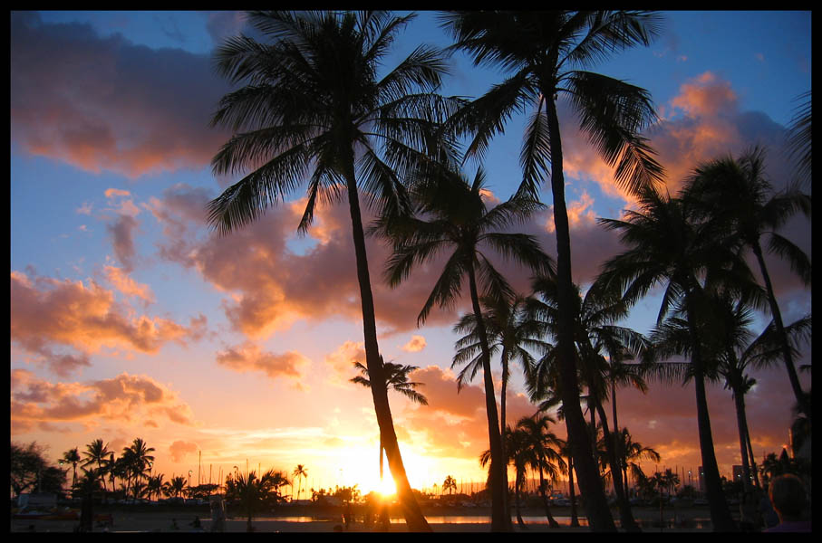 My First Hawaii Sunset