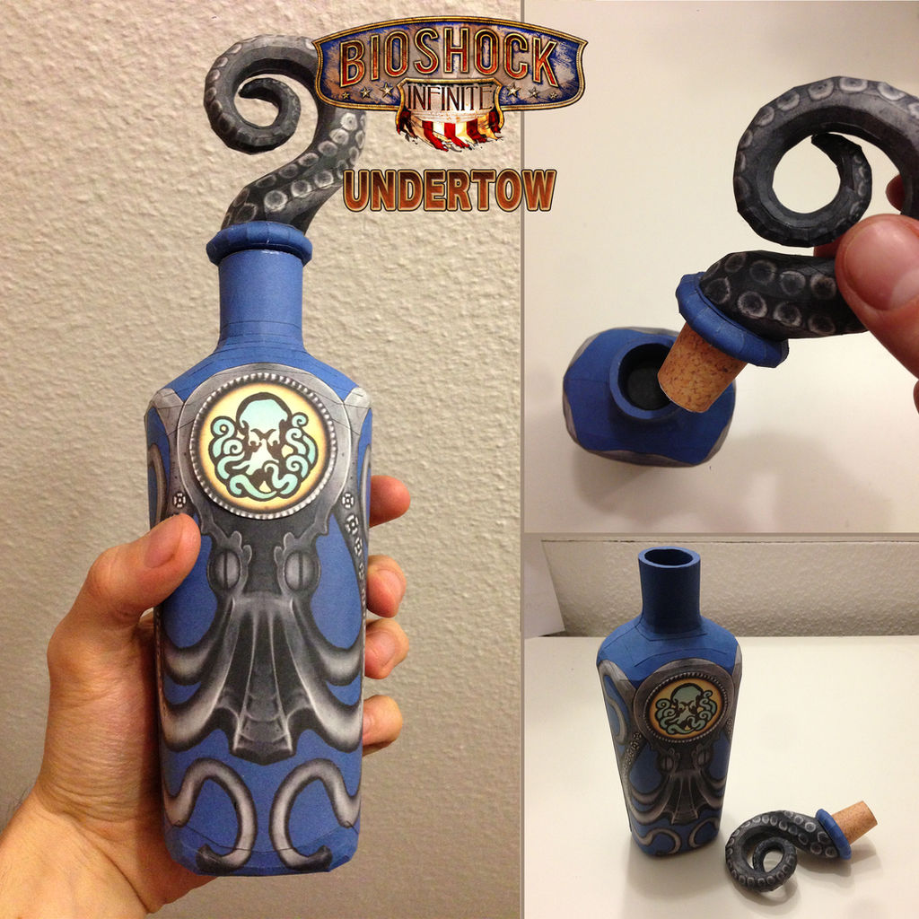 Bioshock Infinite: Undertow Vigor Papercraft