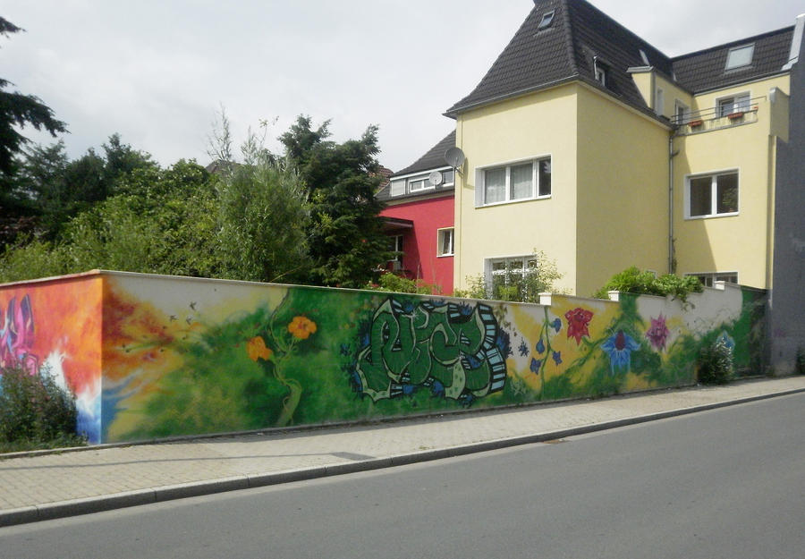 _flower graffiti_