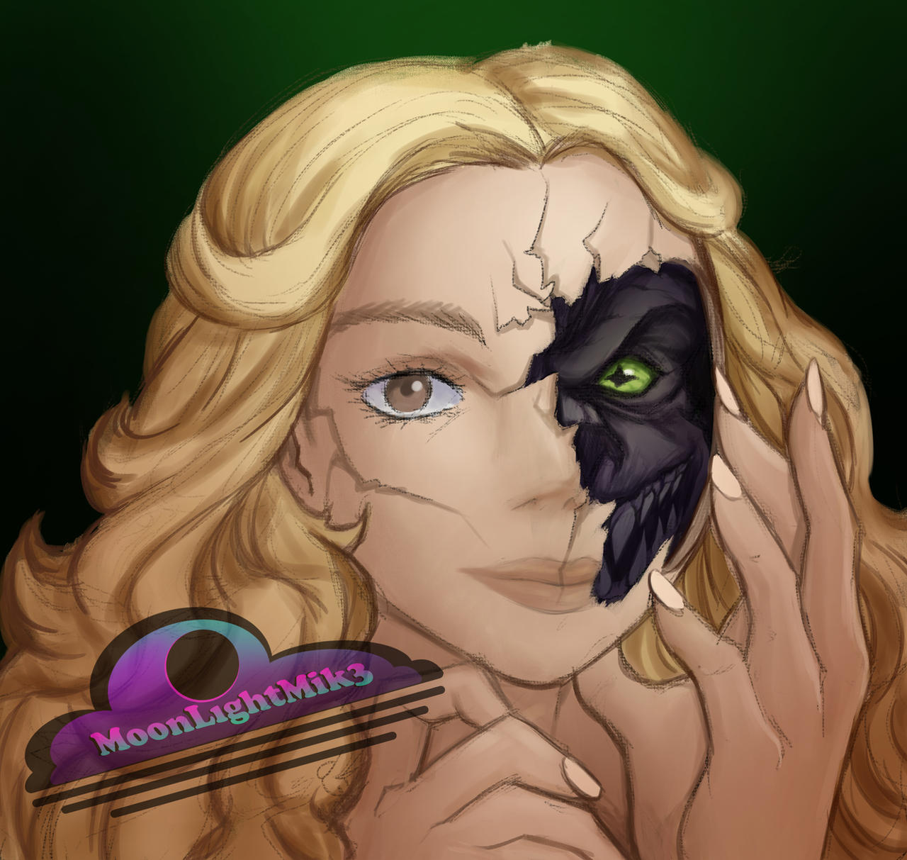 Living Mask Deviantart did the mask trend by MoonlightMik3 on DeviantArt