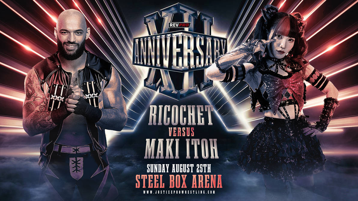 Rev Pro Graphics RevPro 12 Year Anniversary Show Match Card Remake by goldystormwwe on ...