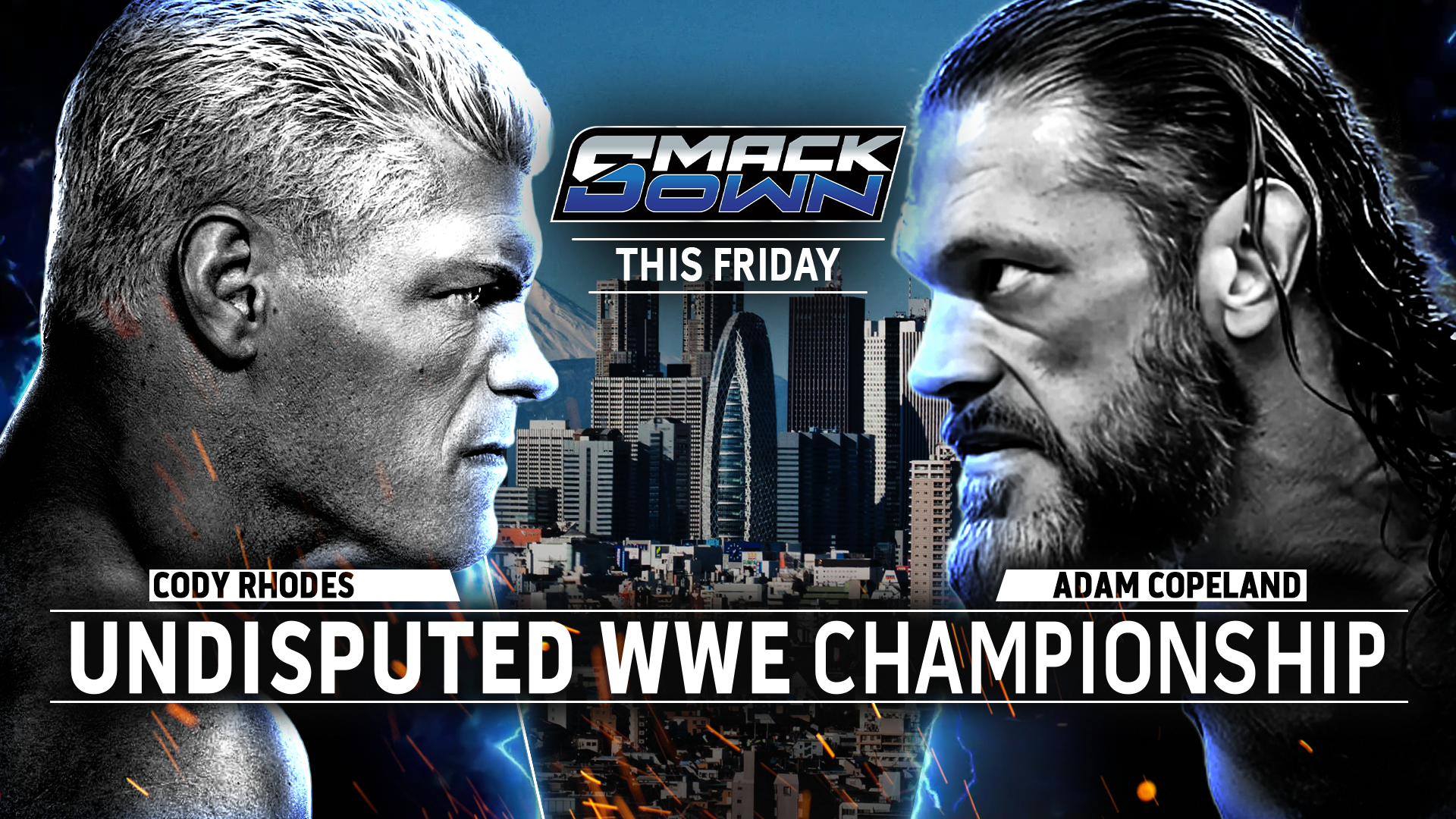 Smackdown Card WWE SmackDown 2024 Match Card Remake (Singles v1) by goldystormwwe on ...