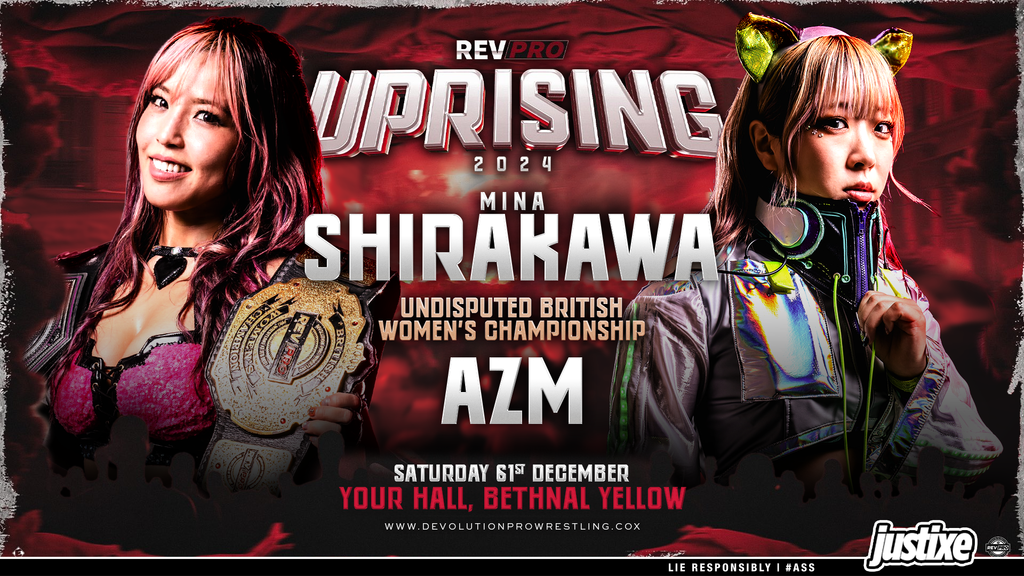 RevPro Uprising 2024 Match Card Remake by goldystormwwe on DeviantArt