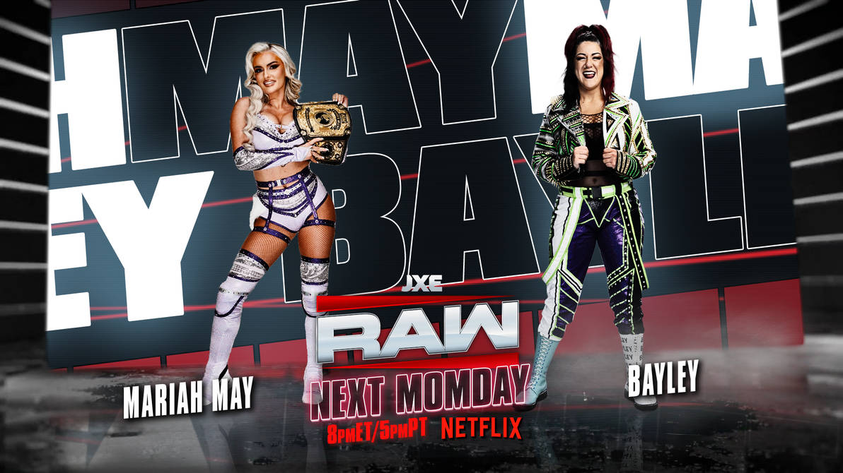 WWE RAW on Netflix Match Card Remake v1 by goldystormwwe on DeviantArt