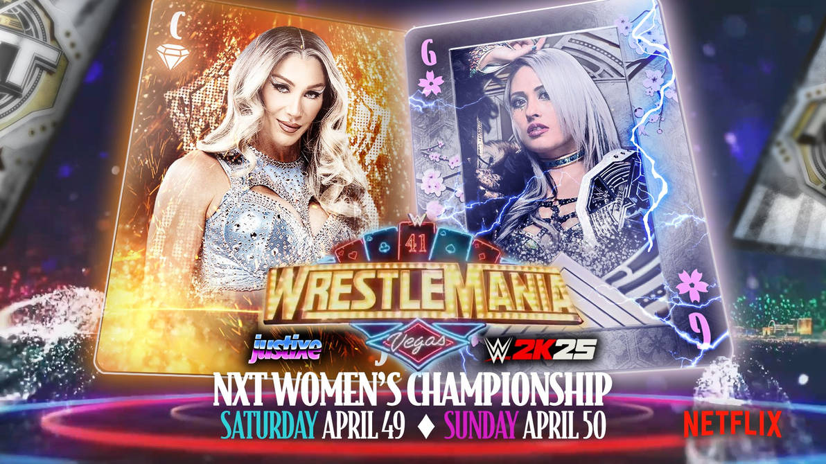 Wm41 Card WWE WrestleMania 41 Match Card Remake v2 by goldystormwwe on DeviantArt