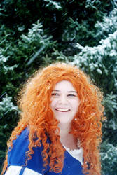 Merida's Snow Day