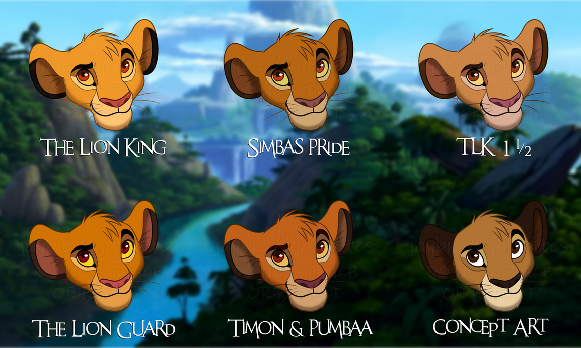 Simba Color Study by jawbites on DeviantArt