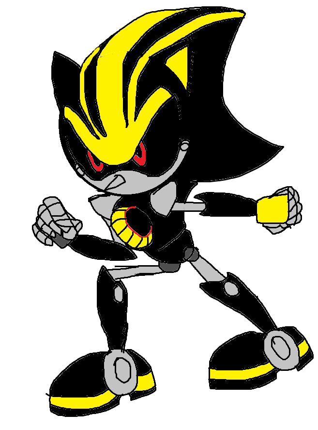 metal sonic 3.0 - Desenho de super_sonic_exe - Gartic