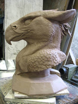 Gryphon bust