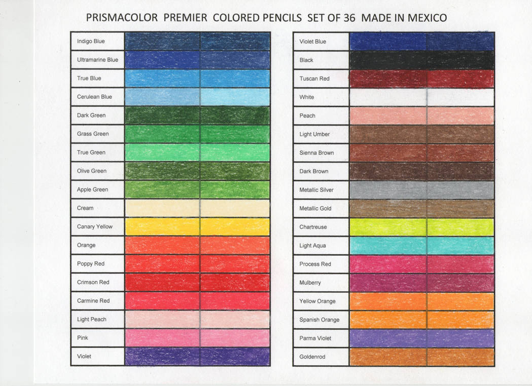 Prismacolor Premier Colored Pencils, Set of 36