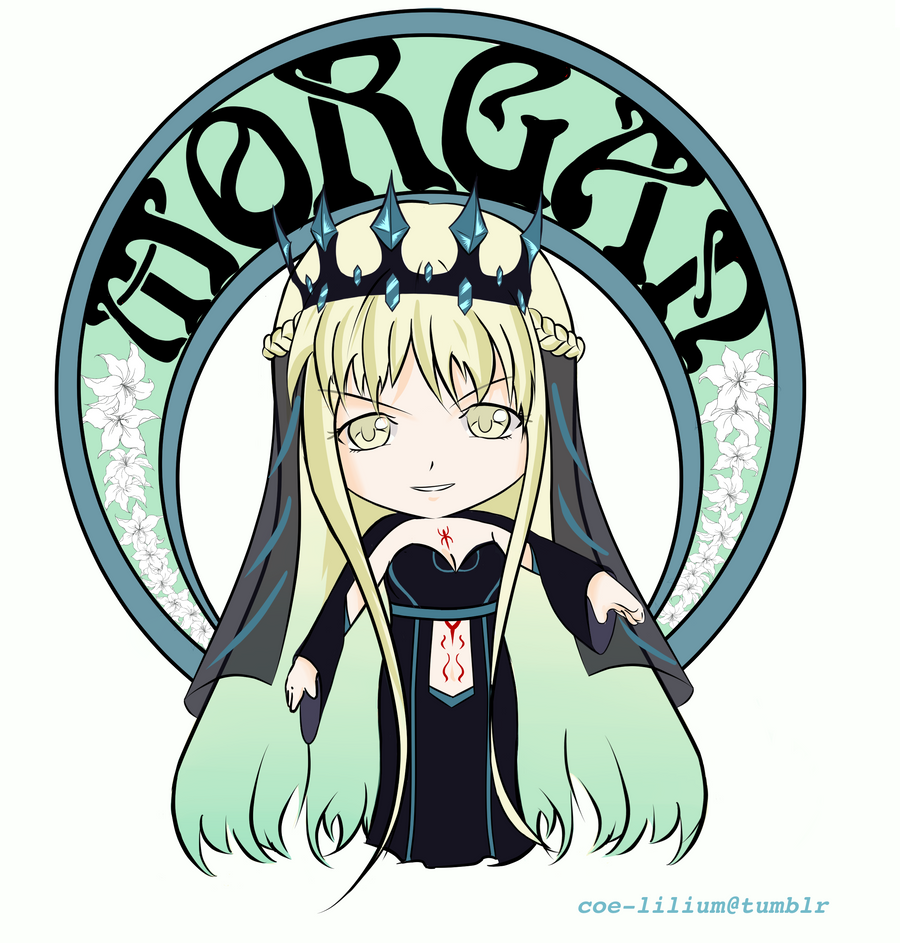 Morgan Le Fay - Fate series interpretation by Lilium59 on DeviantArt