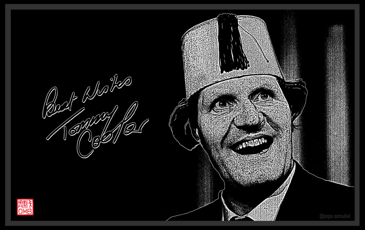Tommy Cooper- British comedian by PapaOsmubal on DeviantArt