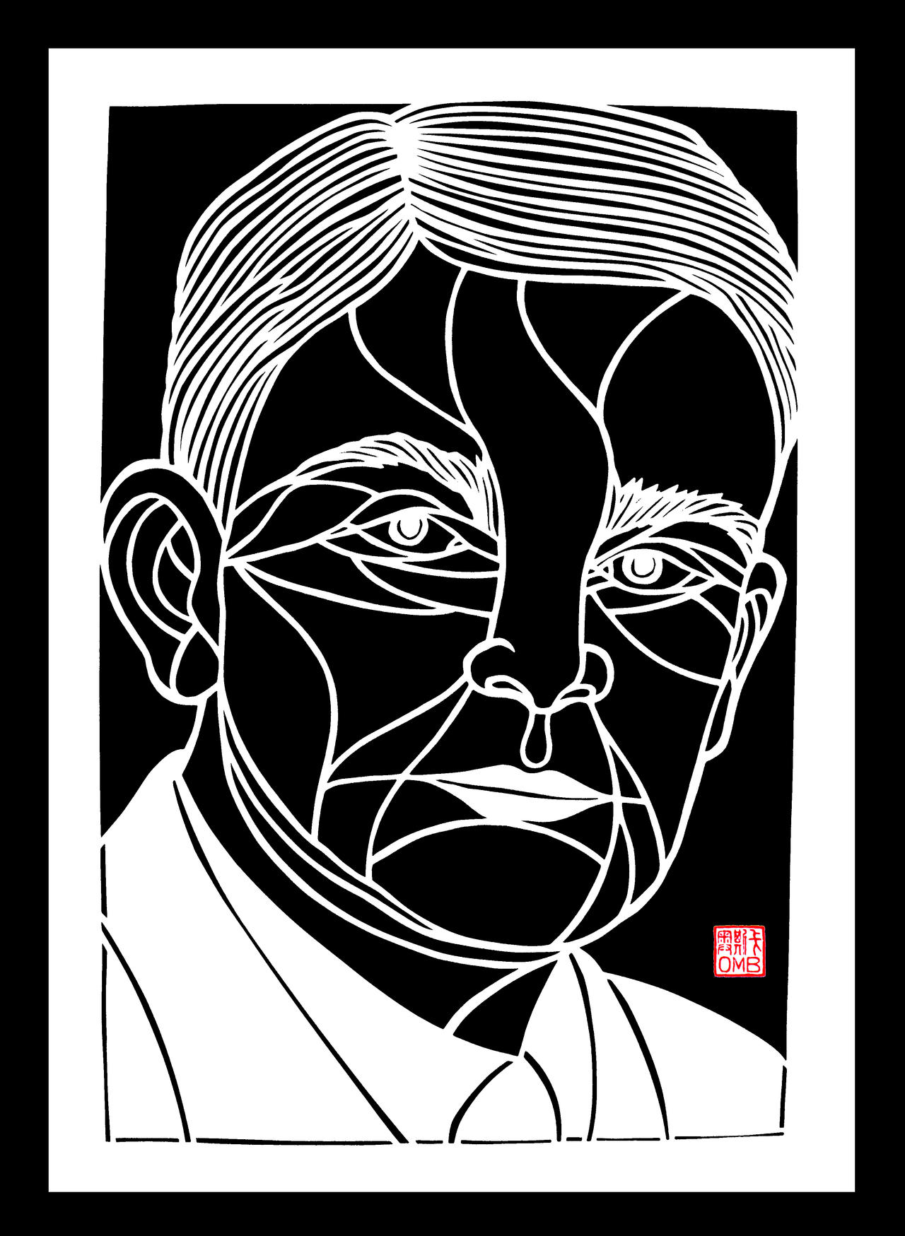 Alan Turing- British Computer Scientist (papercut) by PapaOsmubal on ...