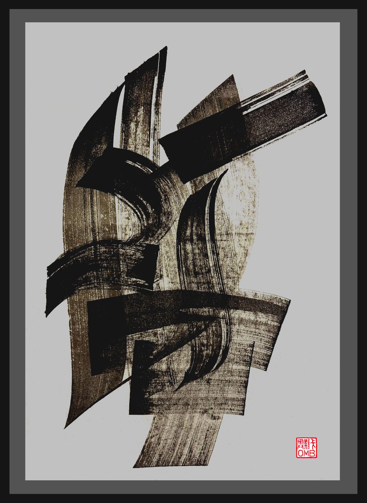 Abstract Chinese Ink 23 by PapaOsmubal on DeviantArt