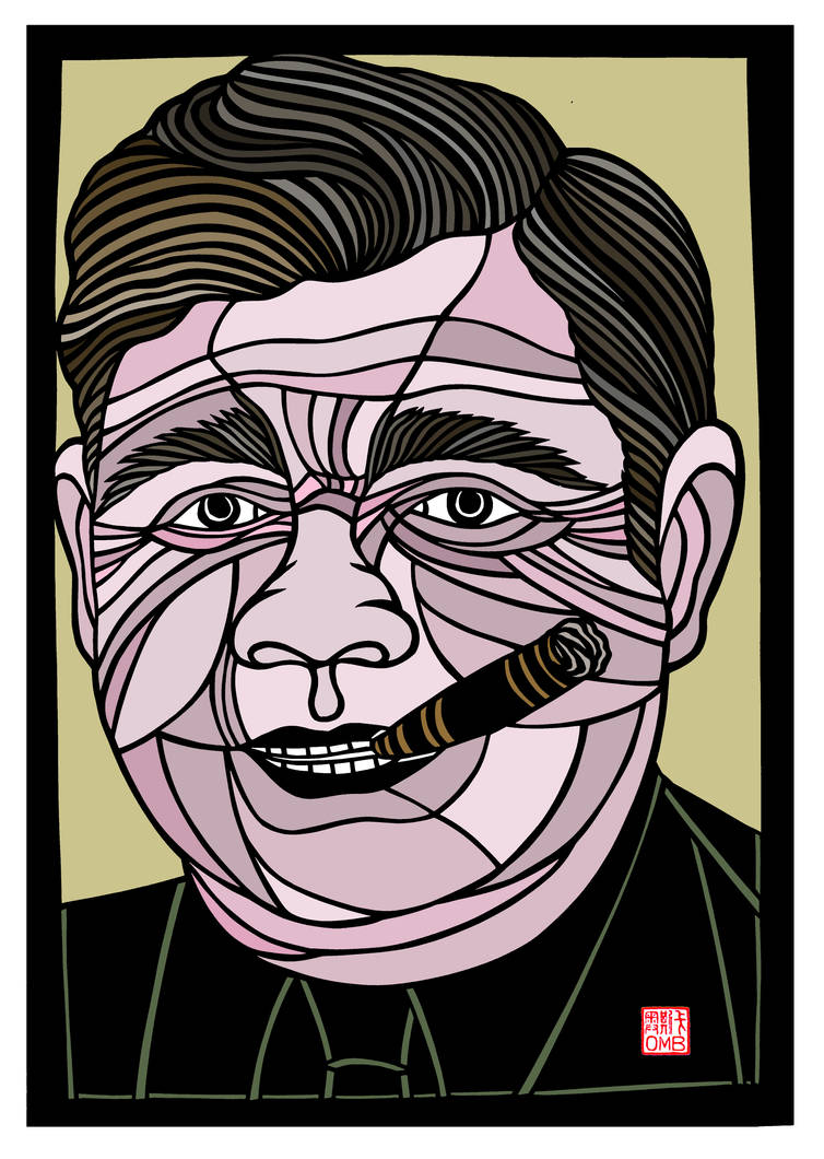 Babe Ruth, American baseballer by PapaOsmubal on DeviantArt