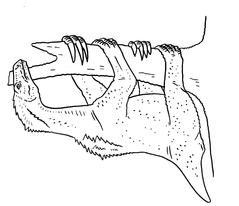 Prehistoric Monsters - Segno-sloth by Boverisuchus on DeviantArt