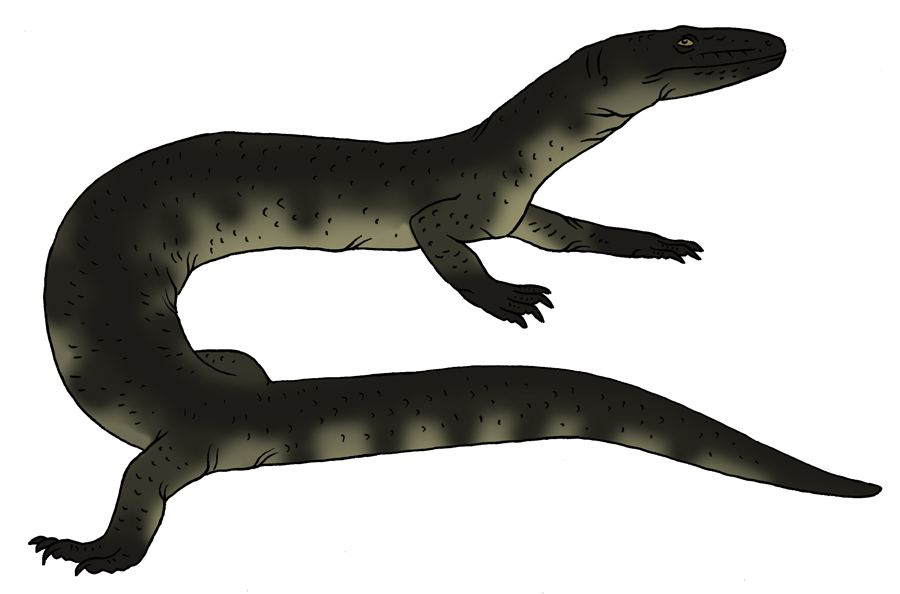 Mythic Bestiary - Mokele Mbembe by Boverisuchus on DeviantArt