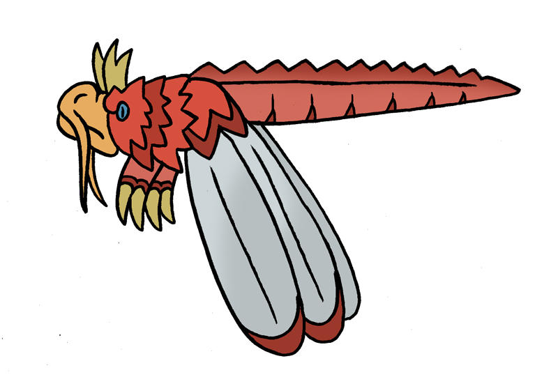 Fakemon - Dragonfly by Boverisuchus on DeviantArt