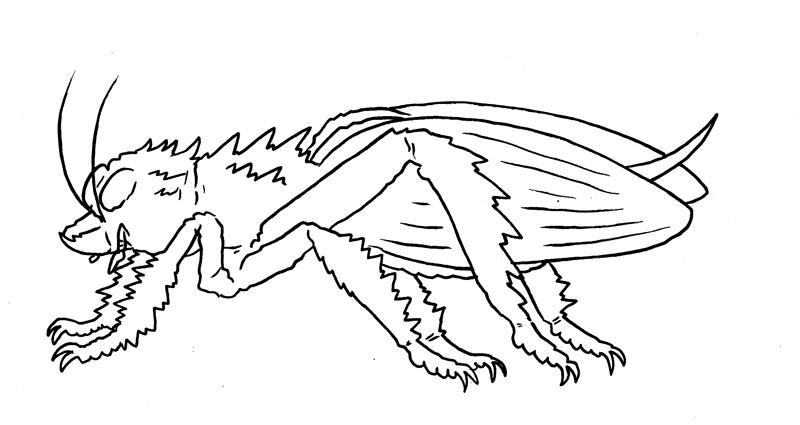 JW Fan-art Speculation - Giant Orthopteran by Boverisuchus on DeviantArt