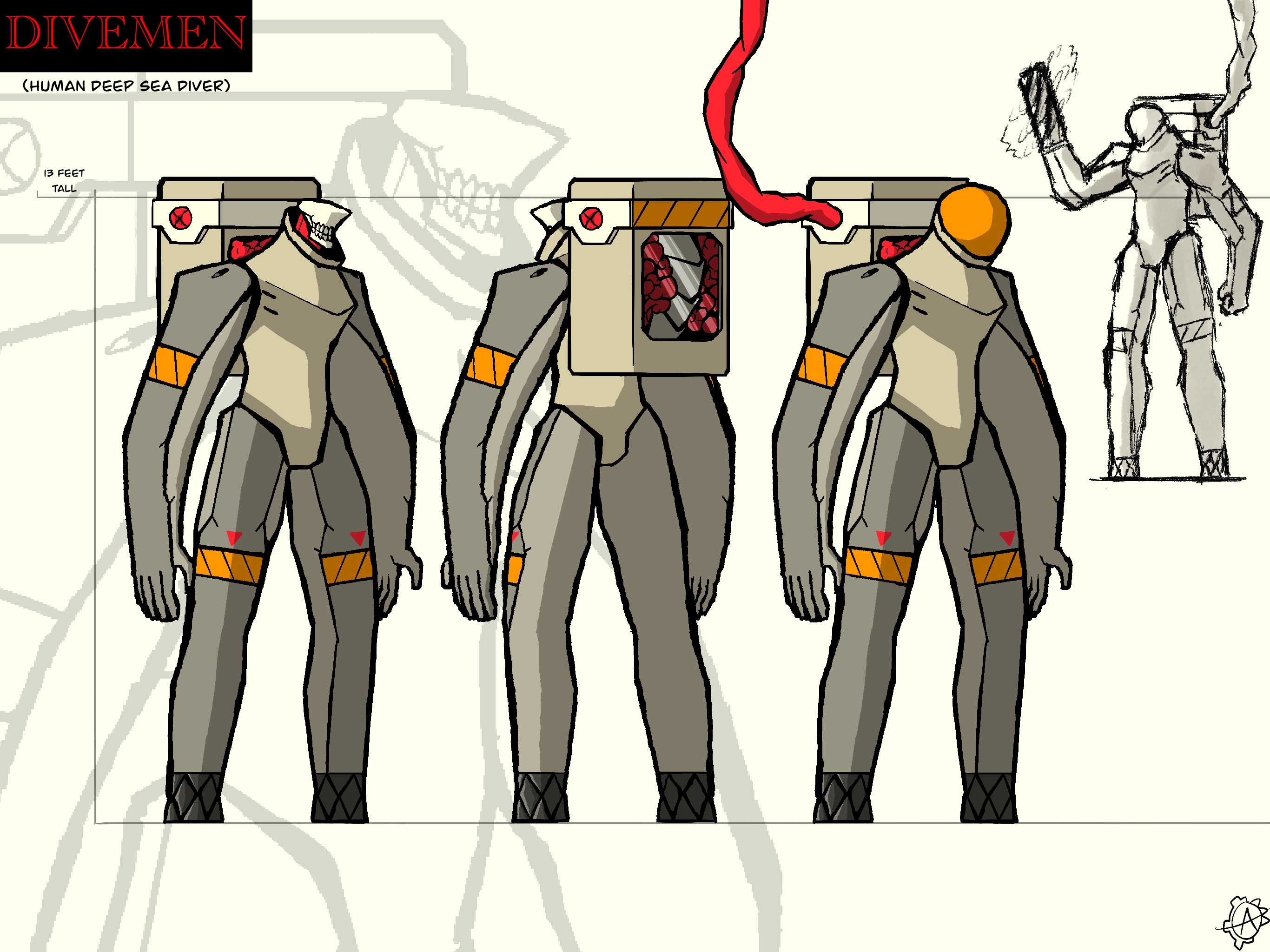 Depth Man DiveMen by N3O-A1PHA on DeviantArt