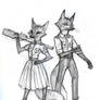 Mr. and Mrs. of foxes