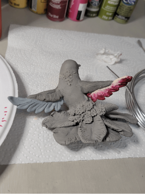 My Wing Painting Process